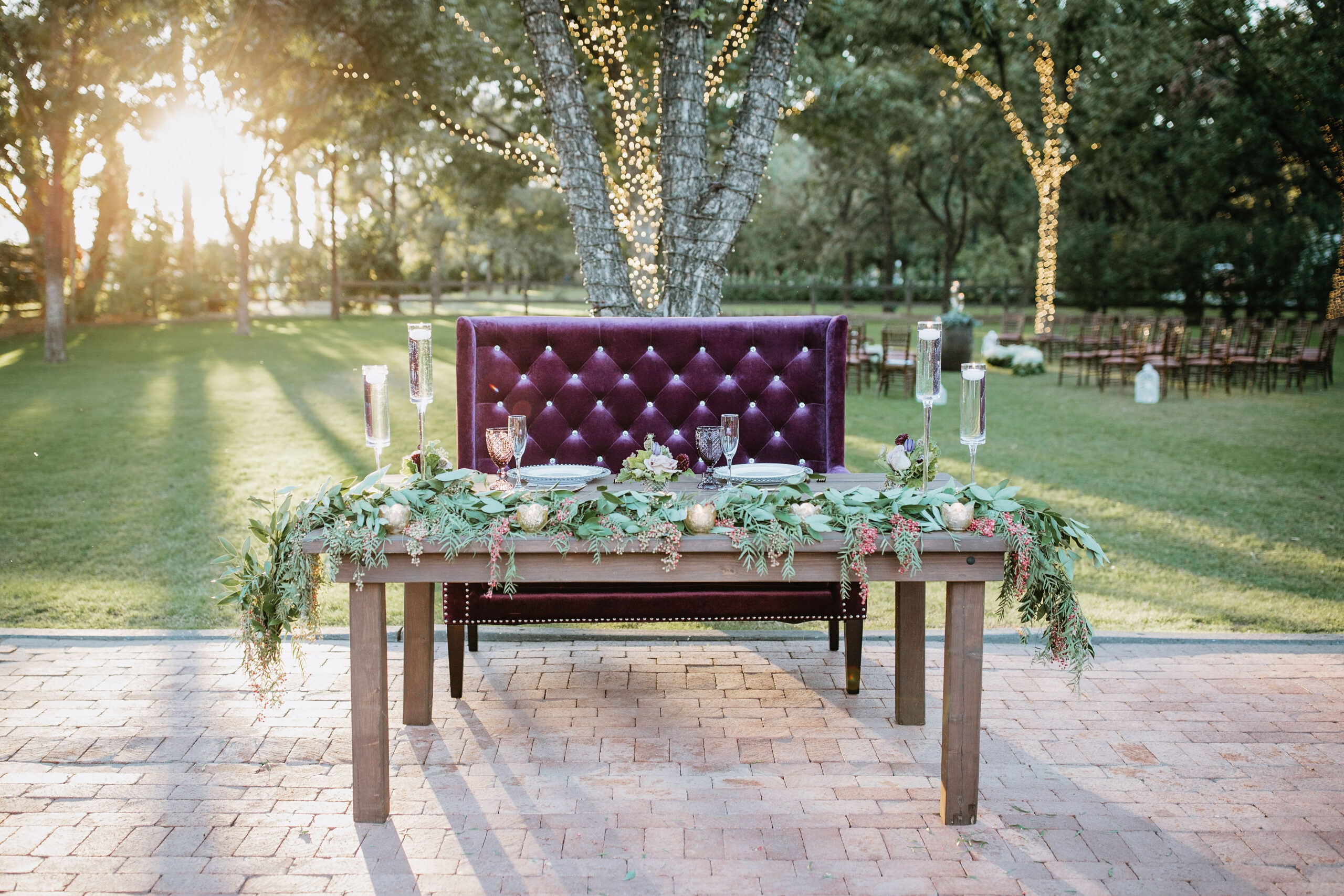 Sweetheart table for rent