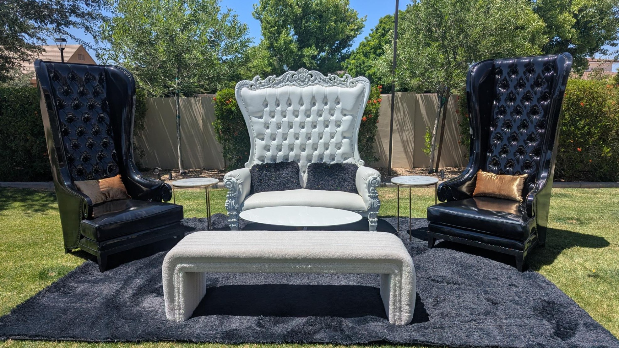 Throne chairs rentals in Arizona
